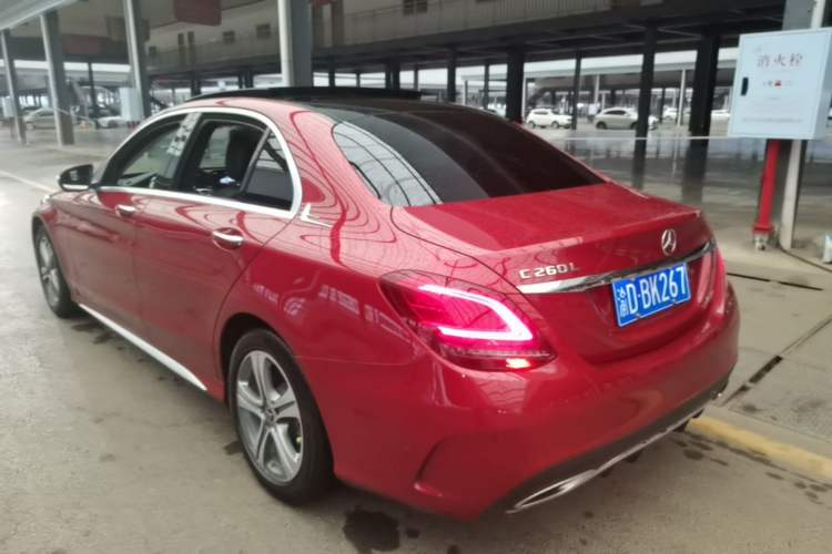 Used Mercedes-Benz C-Class 2019 Restyled C 260 L Sport Edition Rear Left 45 Deg