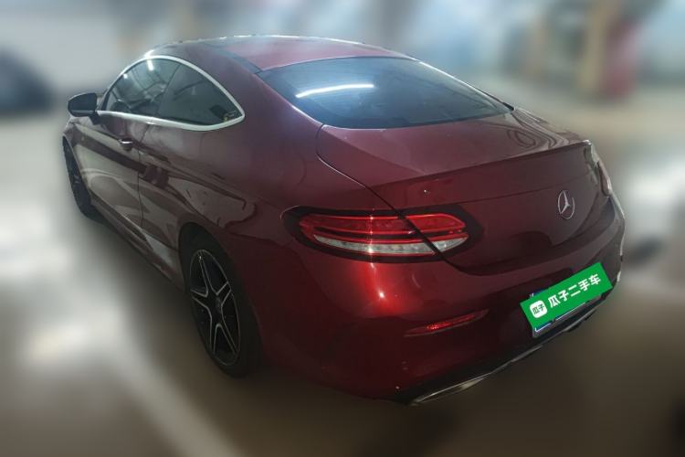 Used Mercedes-Benz C-Class 2019 C 260 Coupe Rear Left 45 Deg
