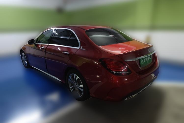 Used Mercedes-Benz C-Class 2019 C 180 L Fashion Model Rear Left 45 Deg