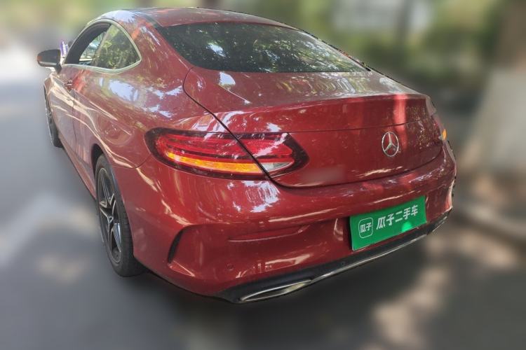 Used Mercedes-Benz C-Class 2019 C 260 Coupe Rear Left 45 Deg