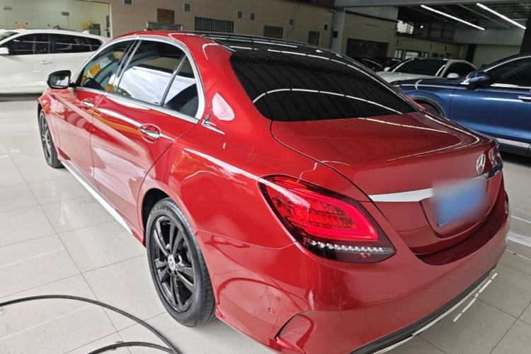 Used Mercedes-Benz C-Class 2019 C 180 L Fashion Edition Sport Version Rear Left 45 Deg