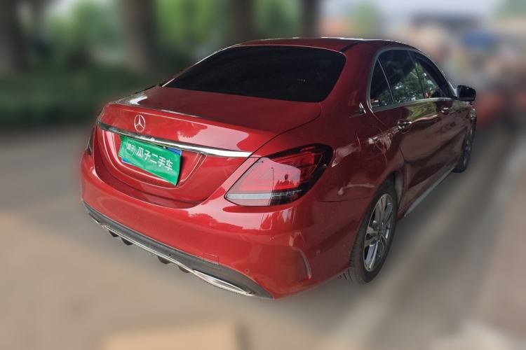 Used Mercedes-Benz C-Class 2019 C 180 L Fashion Edition Sport Version Rear Right 45 Deg