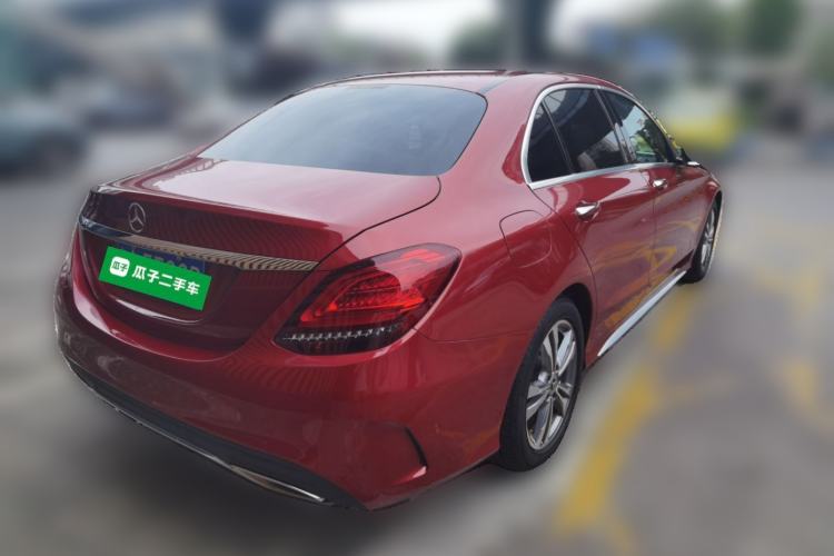 Used Mercedes-Benz C-Class 2019 C 180 L Fashion Edition Sport Version Rear Right 45 Deg