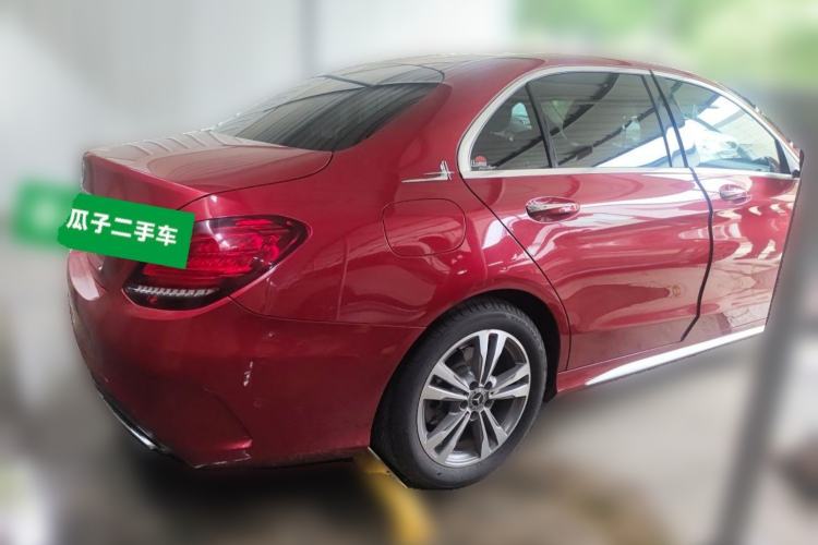 Used Mercedes-Benz C-Class 2019 C 180 L Fashion Edition Sport Version Rear Right 45 Deg