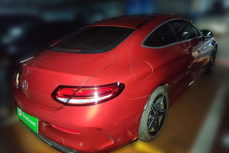 Used Mercedes-Benz C-Class 2019 C 260 Coupe Rear Right 45 Deg