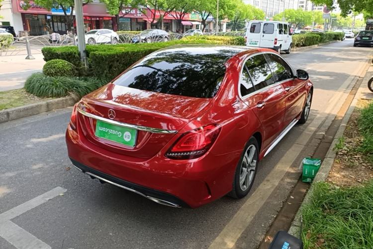 Used Mercedes-Benz C-Class 2019 C 260 L Sport Edition Rear Right 45 Deg