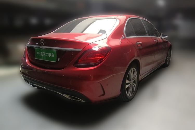 Used Mercedes-Benz C-Class 2019 C 180 L Fashion Edition Sport Version Rear Right 45 Deg