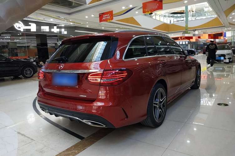 Used Mercedes-Benz C-Class 2019 C 260 Estate Rear Right 45 Deg