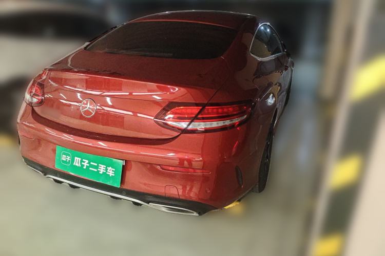 Used Mercedes-Benz C-Class 2019 C 260 Coupe Rear Right 45 Deg