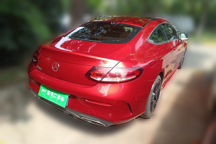 Used Mercedes-Benz C-Class 2019 C 260 Coupe Rear Right 45 Deg