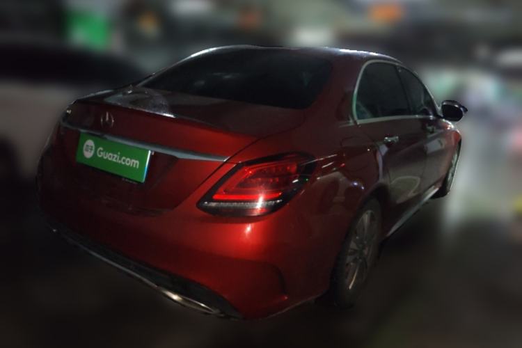 Used Mercedes-Benz C-Class 2019 C 180 L Fashion Edition Sport Version Rear Right 45 Deg