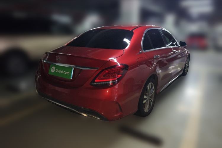 Used Mercedes-Benz C-Class 2019 C 180 L Fashion Edition Sport Version Rear Right 45 Deg