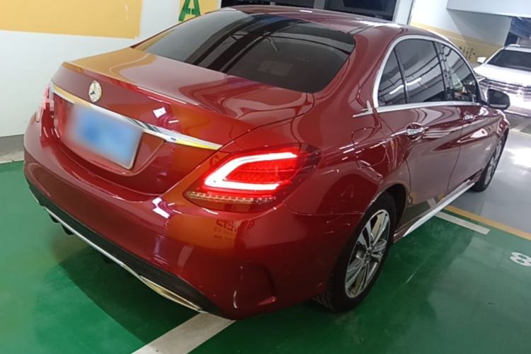 Used Mercedes-Benz C-Class 2019 C 180 L Fashion Edition Sport Version Rear Right 45 Deg