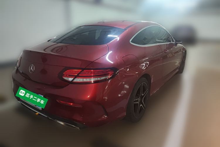 Used Mercedes-Benz C-Class 2019 C 260 Coupe Rear Right 45 Deg