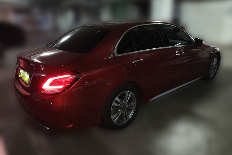 Used Mercedes-Benz C-Class 2019 C 180 L Fashion Edition Sport Version Rear Right 45 Deg