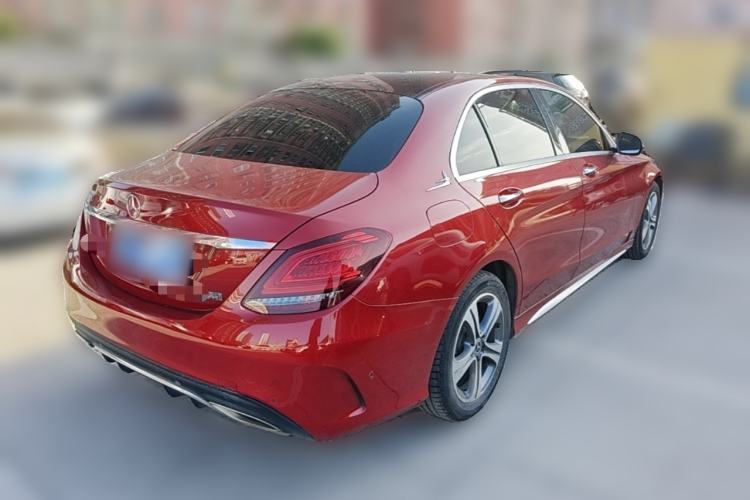 Used Mercedes-Benz C-Class 2019 C 260 L Sport Edition Rear Right 45 Deg