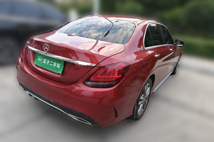 Used Mercedes-Benz C-Class 2019 C 180 L Fashion Edition Sport Version Rear Right 45 Deg