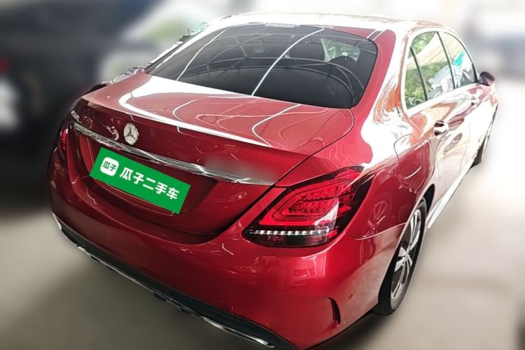 Used Mercedes-Benz C-Class 2019 C 180 L Fashion Edition Sport Version Rear Right 45 Deg