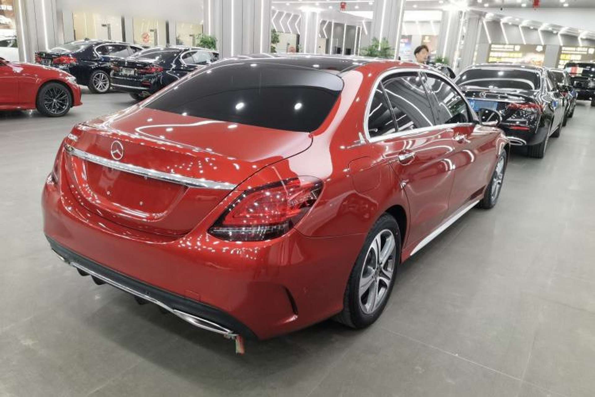 Used Mercedes-Benz C-Class 2019 Restyled C 260 L Sport Edition Rear Right 45 Deg