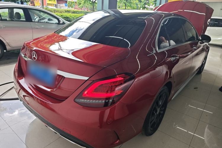 Used Mercedes-Benz C-Class 2019 C 180 L Fashion Edition Sport Version Rear Right 45 Deg