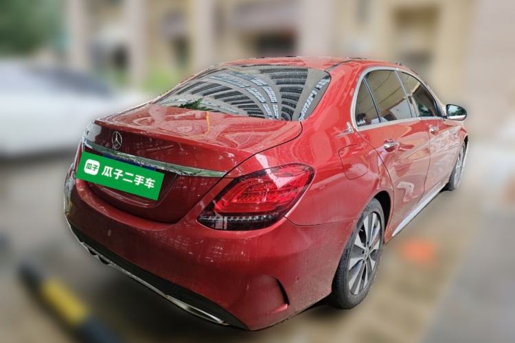 Used Mercedes-Benz C-Class 2019 C 180 L Fashion Edition Sport Version Rear Right 45 Deg