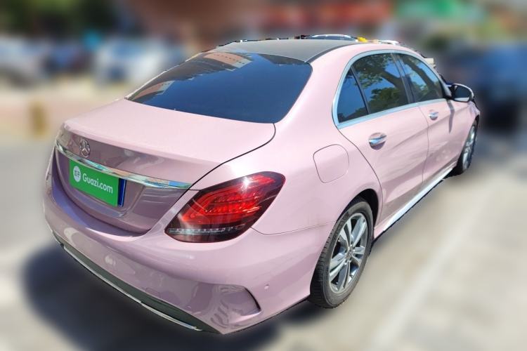 Used Mercedes-Benz C-Class 2019 C 180 L Fashion Edition Sport Version Rear Right 45 Deg