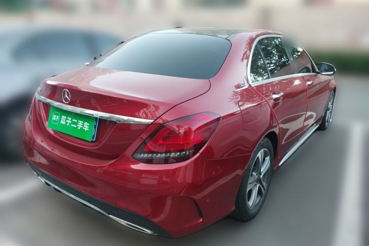 Used Mercedes-Benz C-Class 2019 C 260 L Sport Edition Rear Right 45 Deg