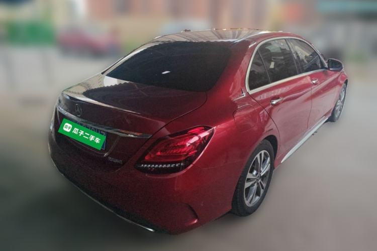 Used Mercedes-Benz C-Class 2019 C 180 L Fashion Edition Sport Version Rear Right 45 Deg