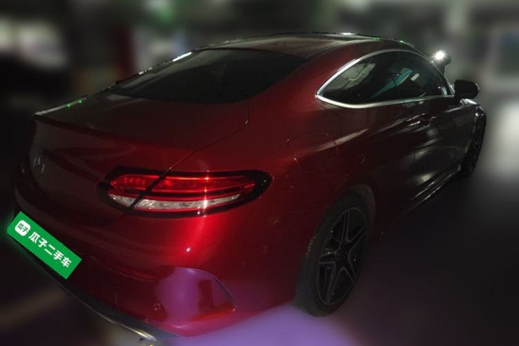 Used Mercedes-Benz C-Class 2019 C 260 Coupe Rear Right 45 Deg
