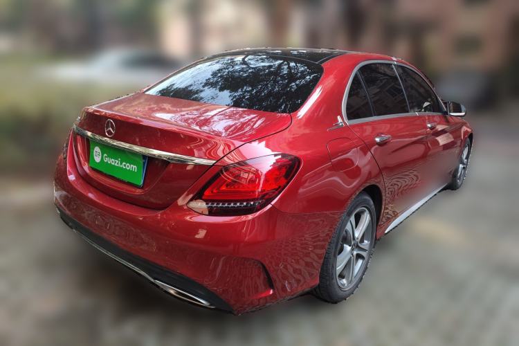 Used Mercedes-Benz C-Class 2019 C 260 L Sport Edition Rear Right 45 Deg