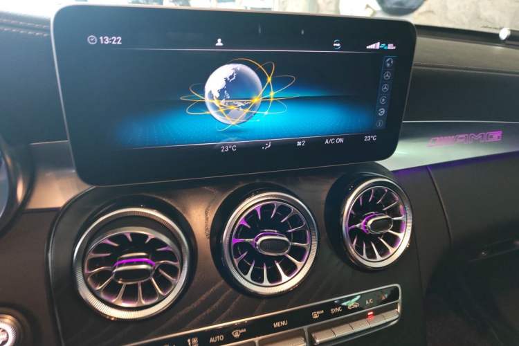 Used Mercedes-Benz C-Class 2019 Updated C 260 L Audio And AC Panel