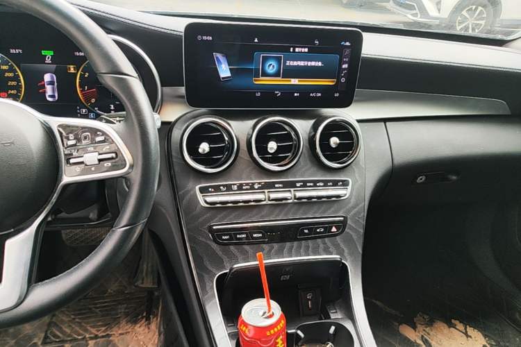 Used Mercedes-Benz C-Class 2019 Restyled C 260 L Sport Edition Audio And AC Panel