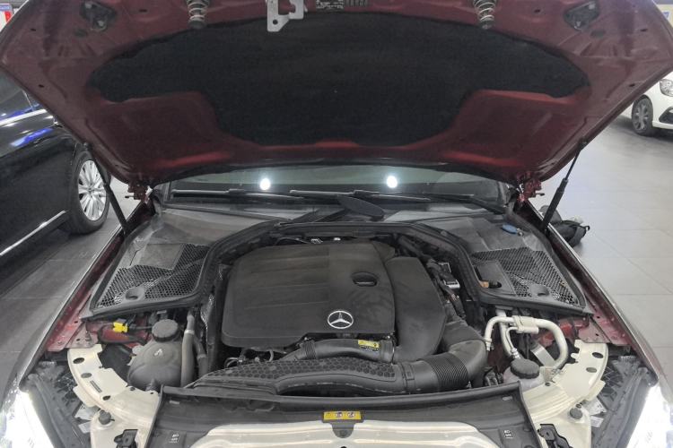 Used Mercedes-Benz C-Class 2019 C 260 4MATIC Coupe Engine Bay