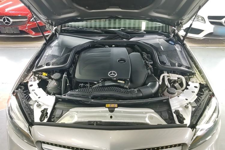 Used Mercedes-Benz C-Class 2019 C 260 Coupe Engine Bay