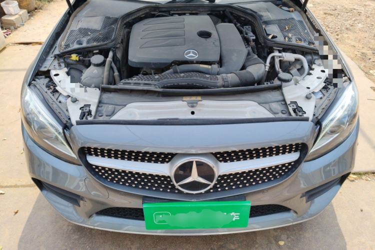 Used Mercedes-Benz C-Class 2019 C 260 4MATIC Coupe Engine Bay