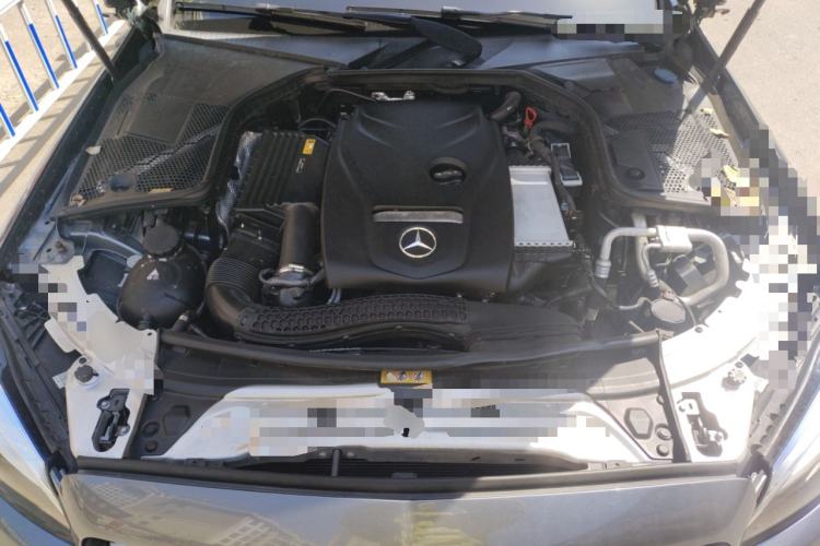 Used Mercedes-Benz C-Class 2019 C 180 L Fashion Edition Sport Version Engine Bay