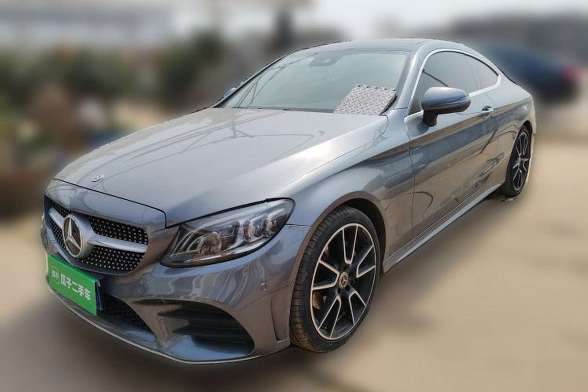 Used Mercedes-Benz C-Class 2019 C 260 4MATIC Coupe Front Left 45 Deg