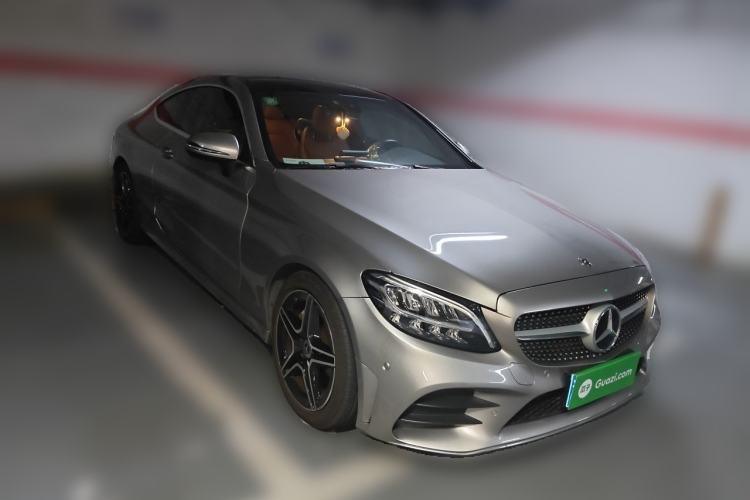 Used Mercedes-Benz C-Class 2019 C 260 Coupe Front Right 45 Deg