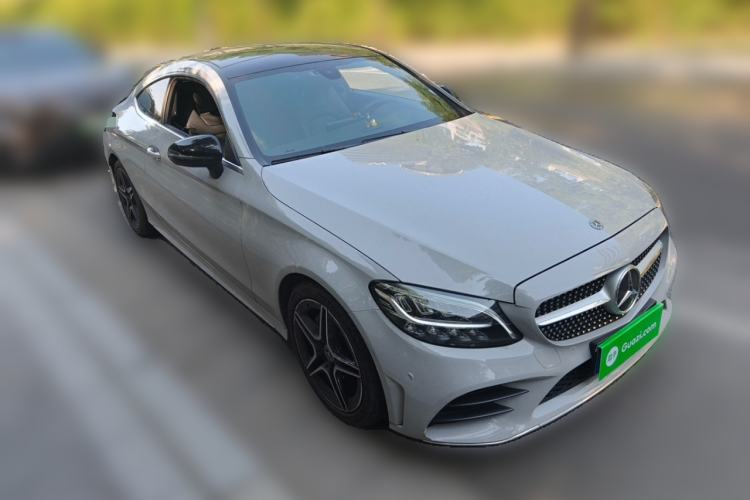Used Mercedes-Benz C-Class 2019 C 260 Coupe Front Right 45 Deg