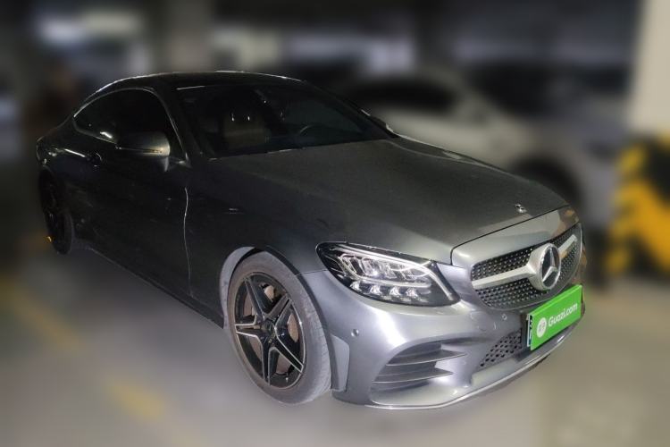 Used Mercedes-Benz C-Class 2019 C 260 Coupe Front Right 45 Deg