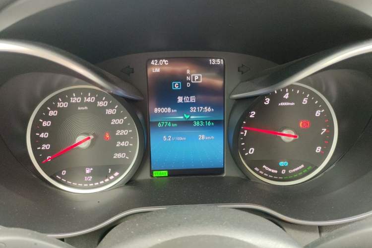 Used Mercedes-Benz C-Class 2019 C 260 Sport Edition Instrument Cluster