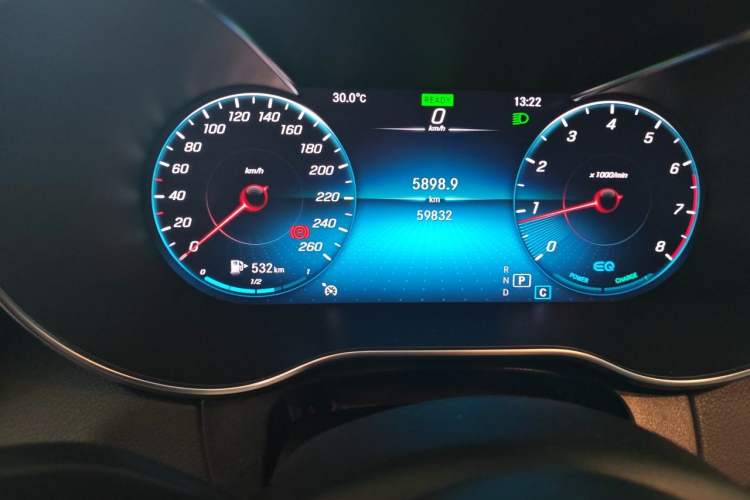 Used Mercedes-Benz C-Class 2019 Updated C 260 L Instrument Cluster