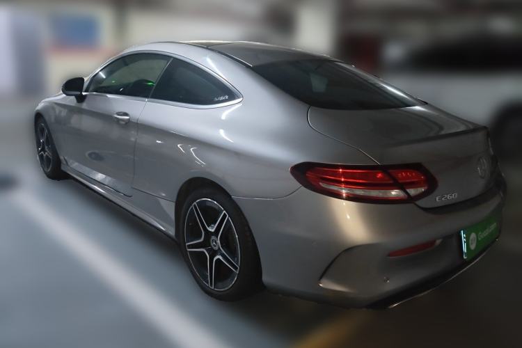 Used Mercedes-Benz C-Class 2019 C 260 Coupe Rear Left 45 Deg
