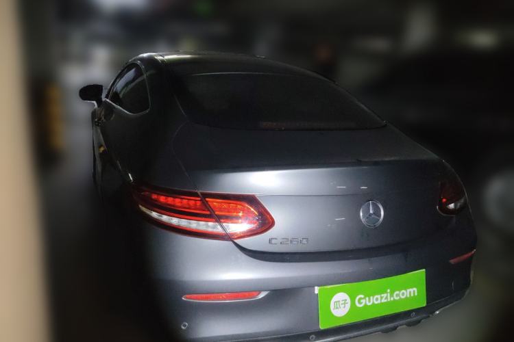 Used Mercedes-Benz C-Class 2019 C 260 Coupe Rear Left 45 Deg