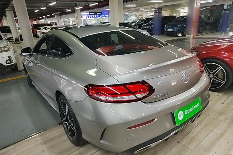 Used Mercedes-Benz C-Class 2019 C 260 Coupe Rear Left 45 Deg