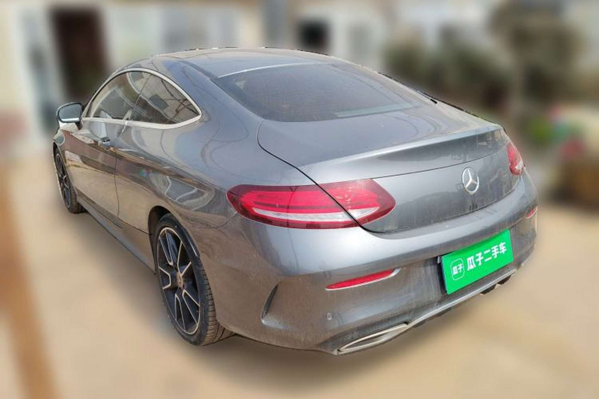 Used Mercedes-Benz C-Class 2019 C 260 4MATIC Coupe Rear Left 45 Deg
