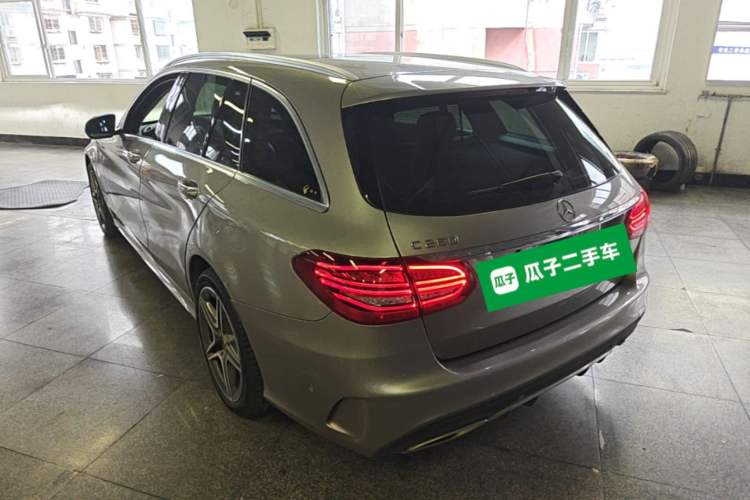 Used Mercedes-Benz C-Class 2019 C 260 Estate Rear Left 45 Deg