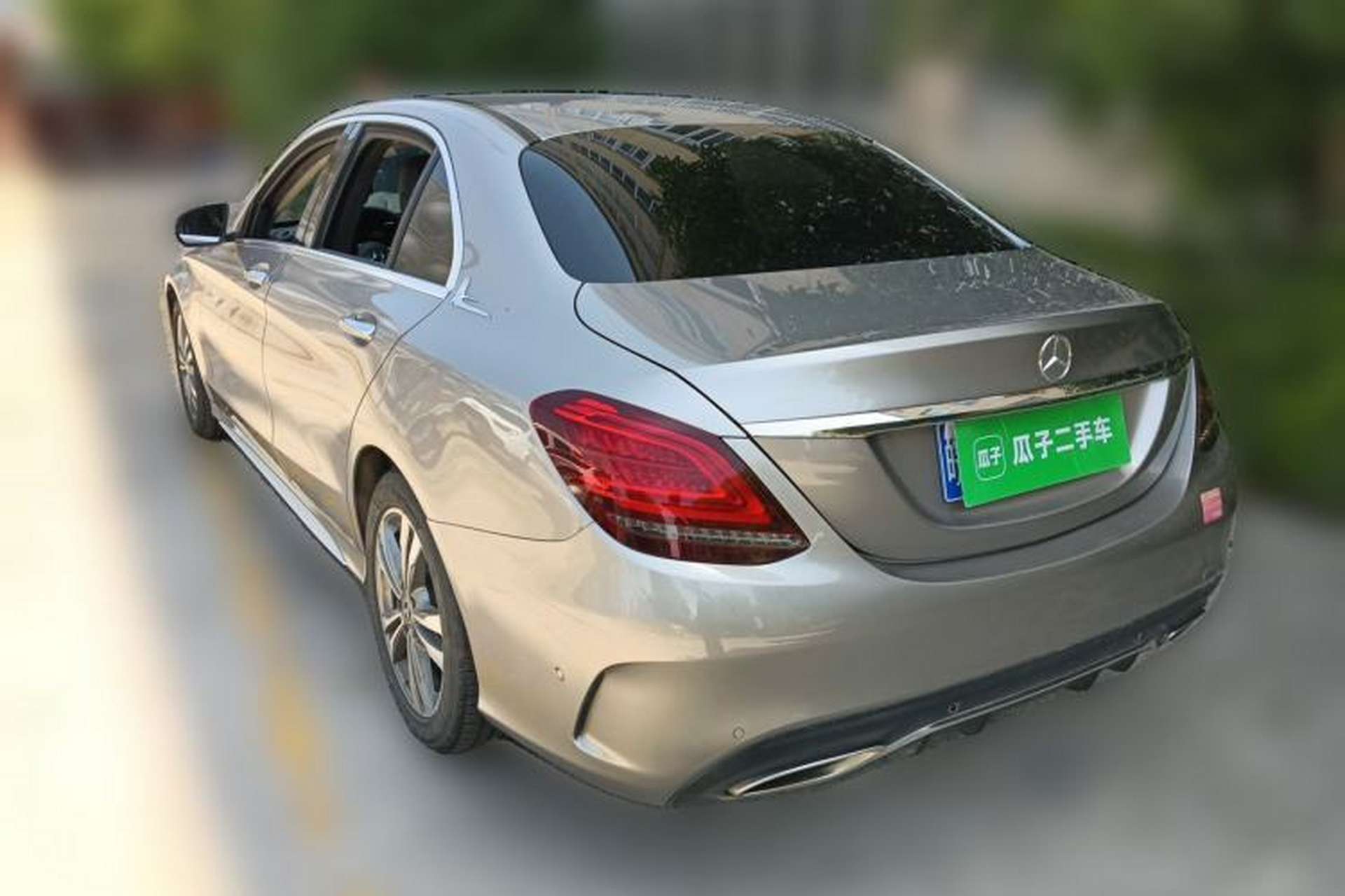 Used Mercedes-Benz C-Class 2019 C 180 L Fashion Edition Sport Version Rear Left 45 Deg
