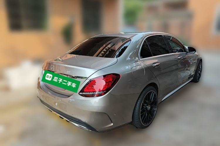 Used Mercedes-Benz C-Class 2019 C 180 L Fashion Edition Sport Version Rear Right 45 Deg