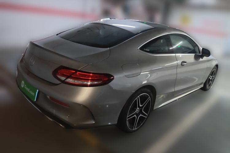 Used Mercedes-Benz C-Class 2019 C 260 Coupe Rear Right 45 Deg